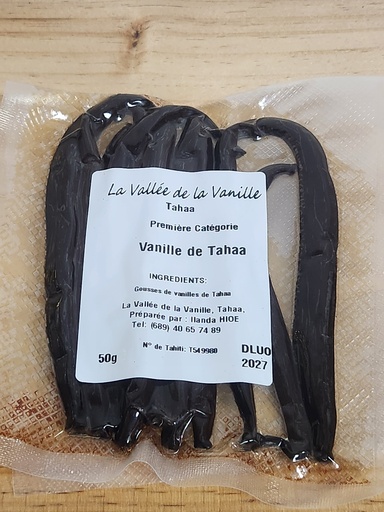 Vanille 50g, LA VALLEE DE LA VANILLE