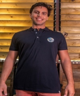 T-Shirt Aileron N Navy, MITI KINGDOM