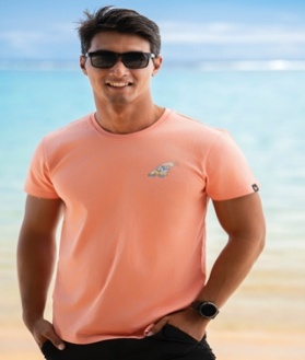 T-Shirt Aileron N Corail, MITI KINGDOM