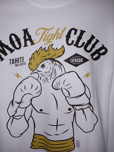 TSHIRT Moa fight club, TAHITI SHIRT