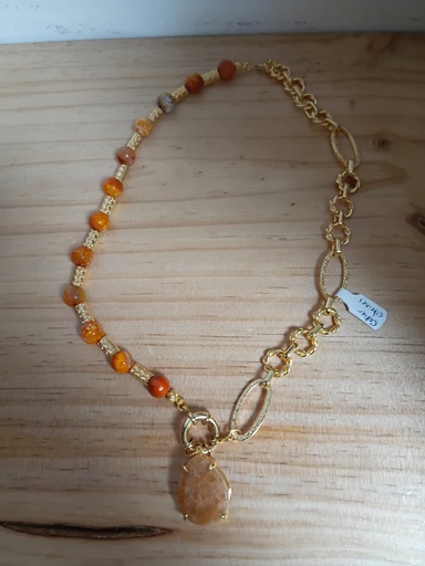 Collier Citrines, TROPIK TAHITI