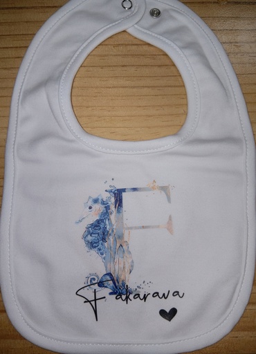 Bavoir FAKARAVA, MON PETIT PARADIS      