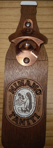 Magnet décapsuleur mural Obus, HINANO