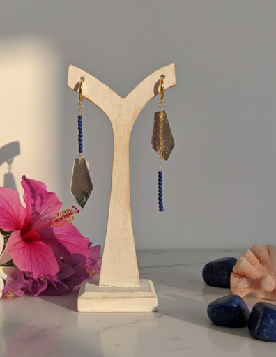 ABO03, BO OPIUM PO, Cravate lapis lazuli, AVA'E